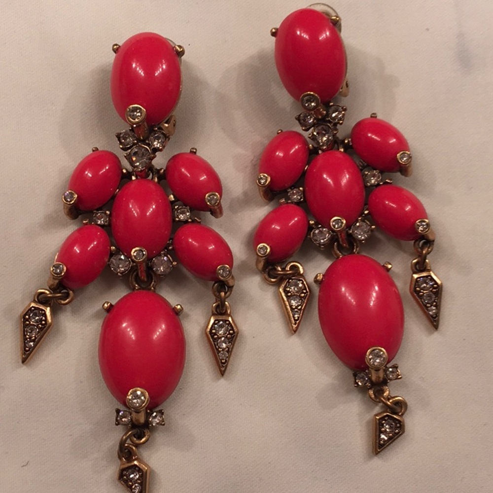Oscar de la Renta new earrings